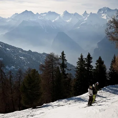 Lejlighed Sunny With Outdoor Dinning Veysonnaz